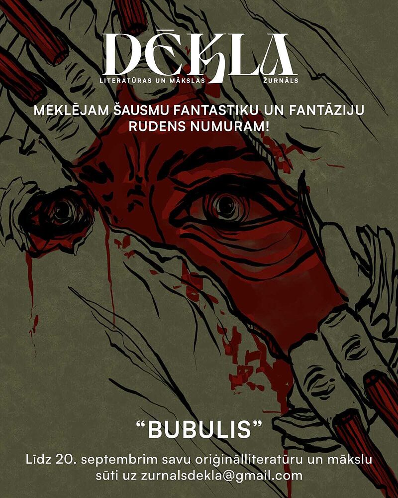 Iespēja iesūtīt darbus numuram "Bubulis"